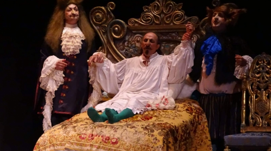 Gran ovación del público en el estreno de la compañía Morboria en el Festival de Teatro y Títeres de Torralba