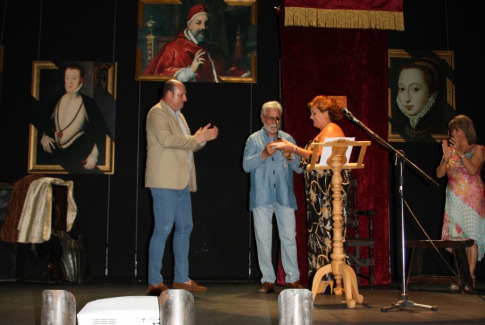 Merecido homenaje a Manuel Canseco, en el 9º Festival de Teatro y Títeres de Torralba de Calatrava